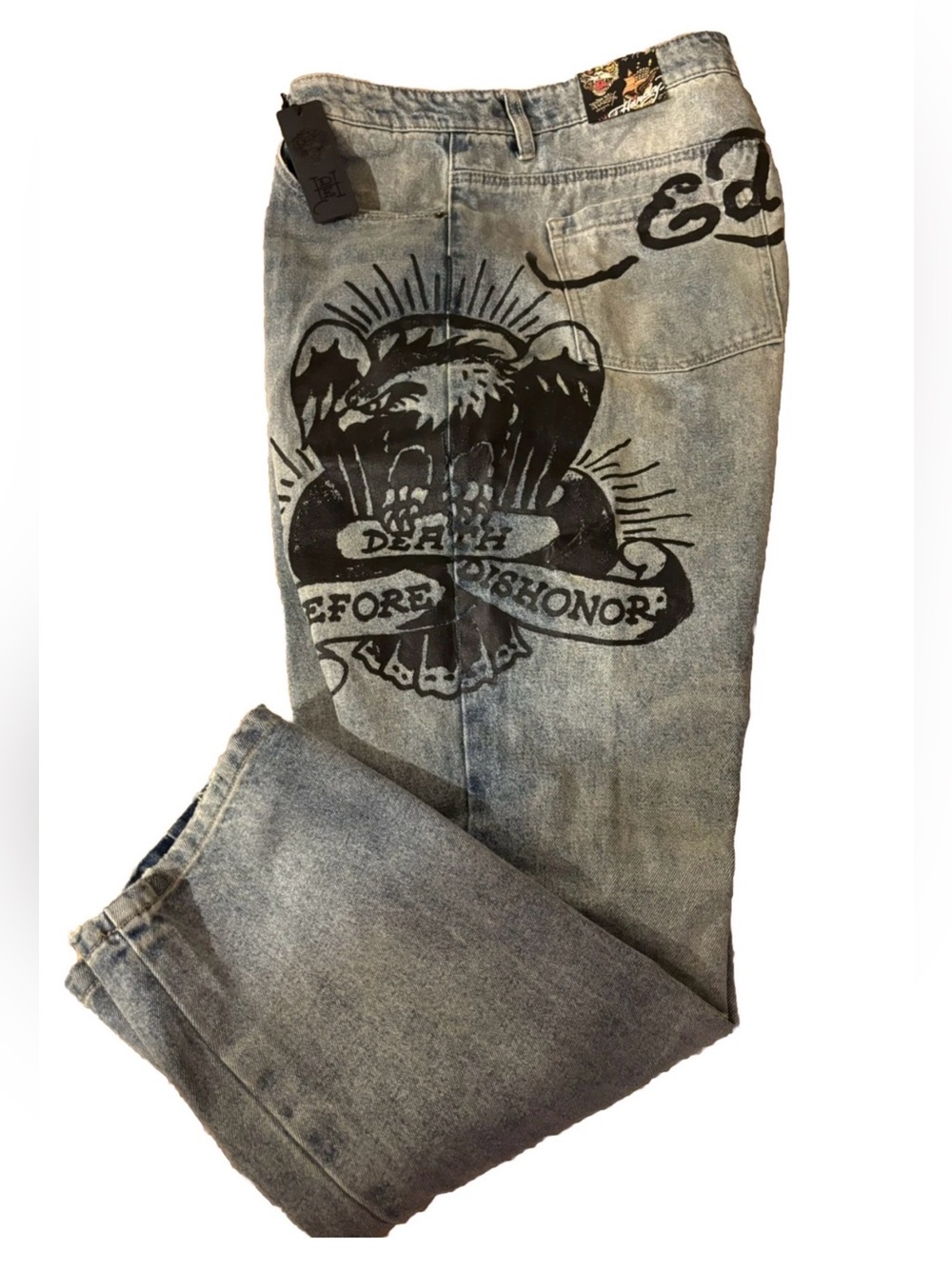 Ed Hardy Death before dishonor men’s jeans NWT